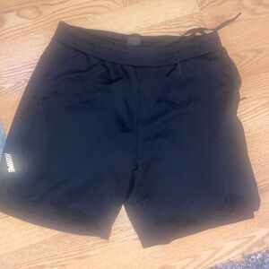 Men’s Black Athletic Shorts